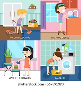 Bilder Stockfoton Och Vektorer Med Room Cleaning Shutterstock