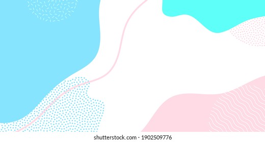 Colorful cartoon color splash background childish playground vector abstract geometric kid design Abstract pattern background, vector color paint splash shape art design. 