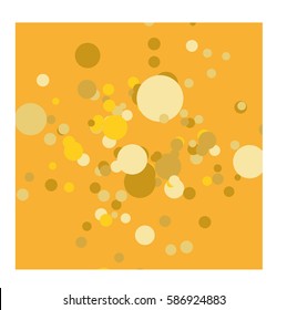 Colorful celebration background with confetti. Vector Illustration.