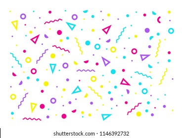 Colorful celebration party pattern 