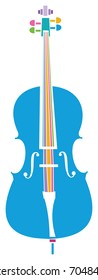 Colorful Cello