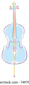 Colorful Cello