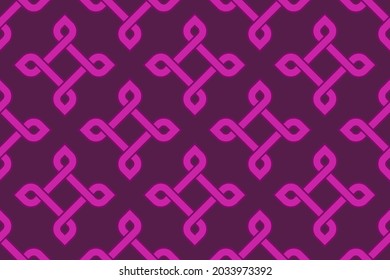 Farbiges, geometrisches, alloveres Stoffmuster. Gemeinsamer geometrischer Motiv Druckblock klassischer Hintergrund. Modernes Farbdesign. Abstrakter minimalistischer geometrischer Schnittstellenansatz