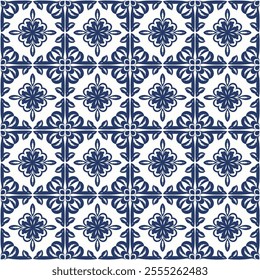 Colorful ceramic tile with intricate Majolica-inspired patterns, combining Islamic, Indian, Arabic designs, and the timeless artistry of Portuguese and Spanish azulejo styles.
