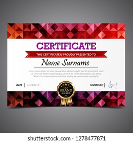 Colorful Certificate Template
