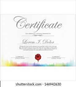 Colorful Certificate Template