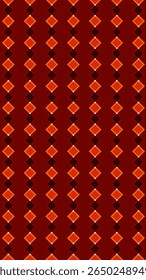 Colorful check background.　Halloween background.