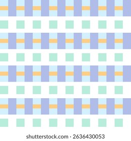 colorful checkered multicolor seamless pattern. Geometric Stripes Square Organic Shape texture