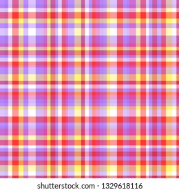 Colorful checkered pattern. Seamless abstract texture with many lines. Geometric wallpaper with stripes. Print for flyers, shirts and textiles. Doodle for design