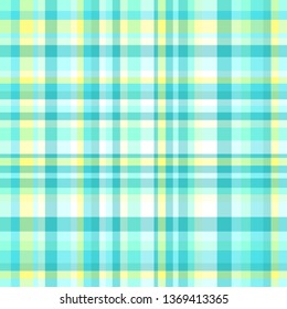 Colorful checkered pattern. Seamless abstract texture with many lines. Geometric colored wallpaper with stripes. Print for interior design and fabric