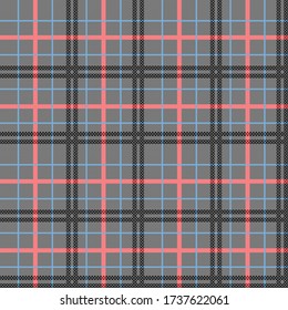 Colorful checkered pattern for upholstery fabric/coat/jacket print. 