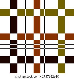 colorful checkered seamless pattern on white background