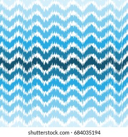Colorful chevron ornament tradition stylish ornament Zig zag ikat seamless pattern