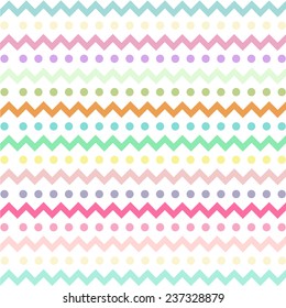 Colorful Chevron pattern for eggs easter day vector design