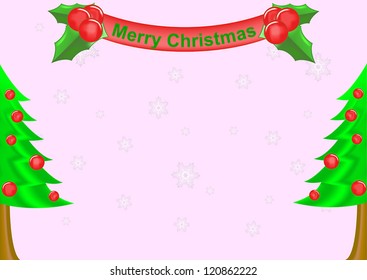 colorful christmas background ,  christmas tree .