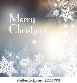 Colorful Christmas background. Vector illustration