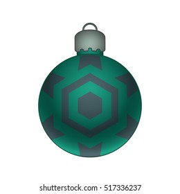 Colorful Christmas bauble