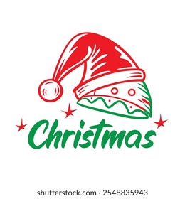 Colorful Christmas Elements for Festive Holiday Projects and Decorations