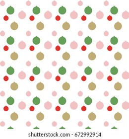 Colorful Christmas pattern