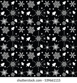 Colorful  christmas pattern.modern stylish texture,vector