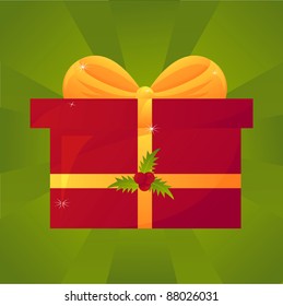 colorful christmas present background