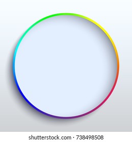 Colorful circle