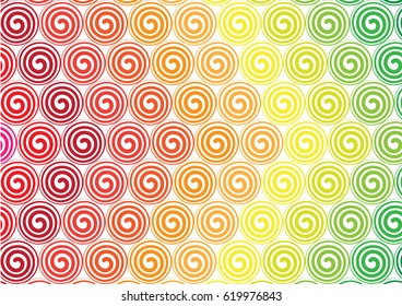 Colorful circle abstract background
