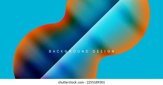 Fondo abstracto de círculo colorido. Plantilla para fondo de pantalla, banner, presentación, fondo