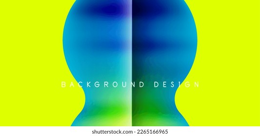 Colorful circle abstract background. Template for wallpaper, banner, presentation, background