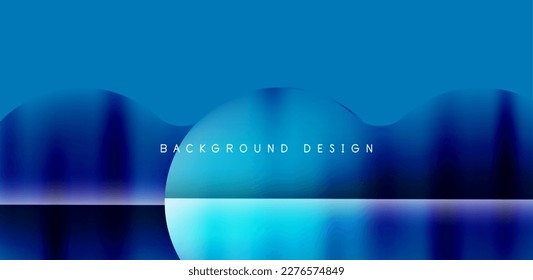 Fondo abstracto de círculo colorido. Plantilla para fondo de pantalla, banner, presentación, fondo