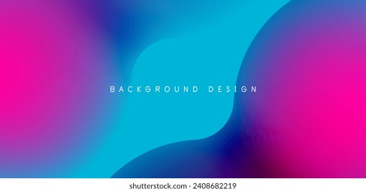 Colorful circle abstract background. Template for wallpaper, banner, presentation, background