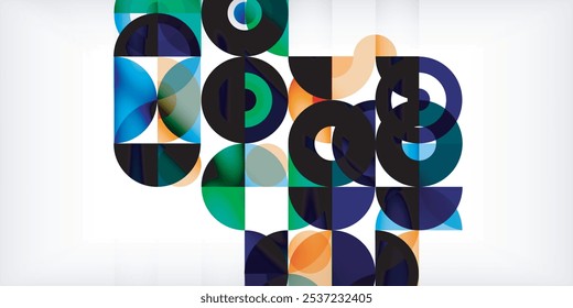 Farbiger abstrakter Hintergrund. Vorlage für Tapete, Banner, Präsentation, Hintergrund