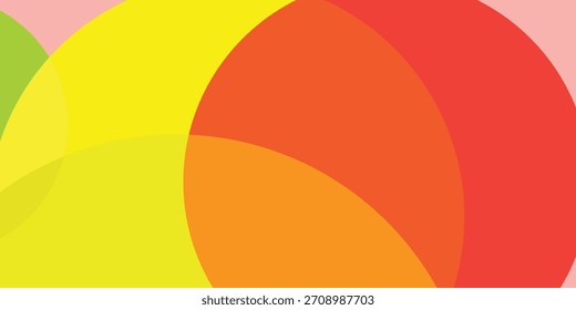 Colorful circle abstract background. Template for wallpaper, banner, presentation, background. 