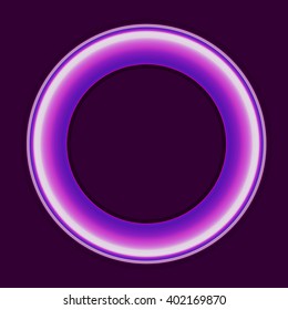 Colorful circle abstract background, Vector