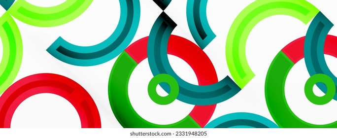 Fondo abstracto de círculo colorido con un diseño vibrante y llamativo que incorpora una variedad de matices y tonos diferentes creando un efecto giratorio y dinámico