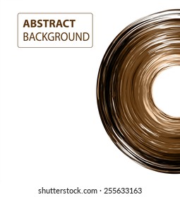 colorful Circle Abstract Technology background for computer graphic website internet and business. text box. label. Brochure. Roll. card. white background.