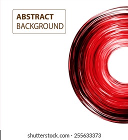 colorful Circle Abstract Technology background for computer graphic website internet and business. text box. label. Brochure. Roll. card. white background.