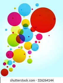 colorful circle background