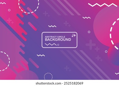 Colorful Circle Background Abstract Background