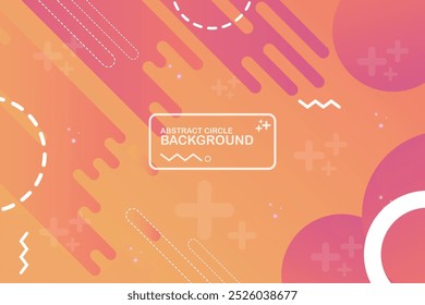 Colorful Circle Background Abstract Background