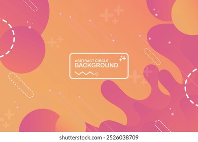 Colorful Circle Background Abstract Background