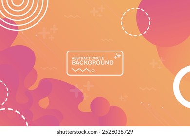 Colorful Circle Background Abstract Background