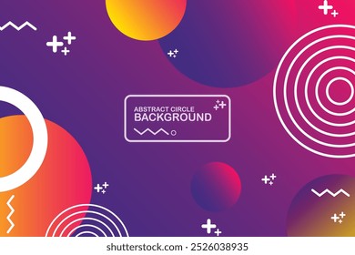 bunter Kreishintergrund, abstrakter Hintergrund