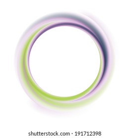 Colorful circle background, vector illustration