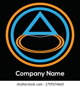 colorful circle based logo design.