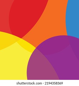 colorful circle blend abstract logo background.vector design