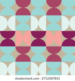 colorful circle design pattern .