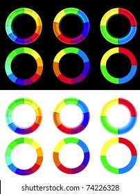 Colorful circle diagram