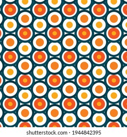 bunter Kreis-Punkt-halftoner Hintergrund-Design, Vektorsymbol10