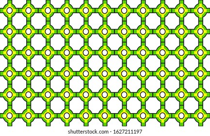 Colorful circle dots background seamless pattern. vector illustration